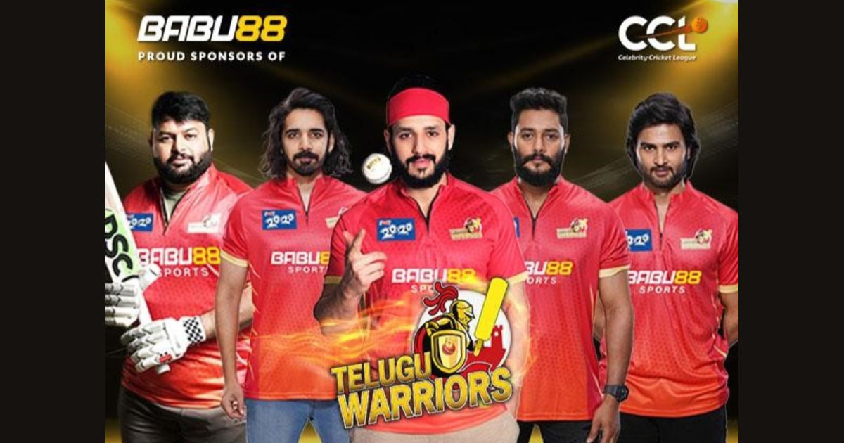 Babu88Sports to Sponsor Telugu Warriors for CCL 2024